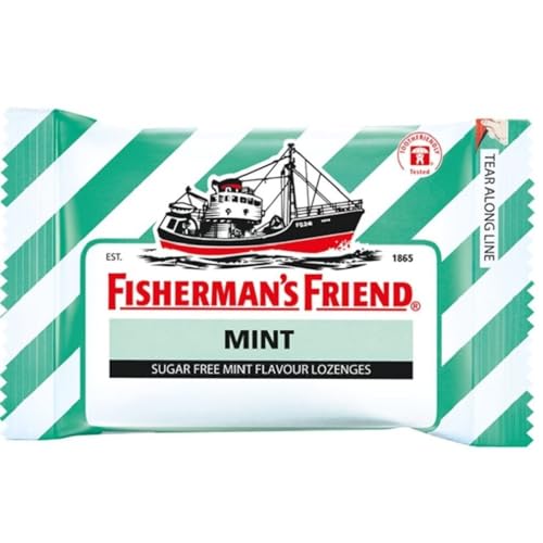 Fisherman's Friend Mint Pastillen, zuckerfrei, zahnschonend - 25g Fisherman's Friend Mint Pastillen, zuckerfrei, zahnschonend - 25g von Fisherman's Friend