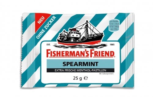 Fishermans Friend Spearmint ohne Zucker Menge:25g von Fisherman's Friend