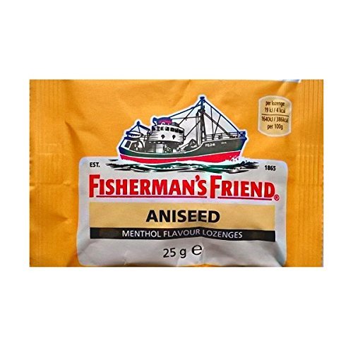Fisherman’s Friend Lutschpastillen Anis, 25 g, 6 Packungen Fisherman’s Friend Lutschpastillen Anis, 25 g, 6 Packungen von Fishermans Friend
