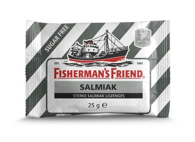 Fisherman's friend salmiak zuckerfrei schwarz 24x | Gesamtgewicht 600 gr von Fisherman's Friend