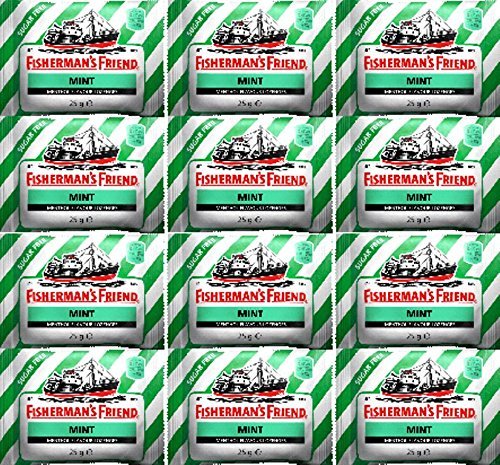 Fishermans Friend Sugar Free Mint Menthol Lozenges 25g x 12 Packs by Fishermans Friend Fishermans Friend Sugar Free Mint Menthol Lozenges 25g x 12 Packs by Fishermans Friend von Fishermans Friend