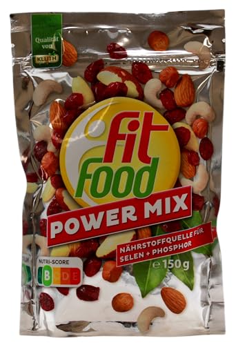 Fit Food Power Mix Nussmischung, 10er Pack (10 x 150g) von Fit Food Snack