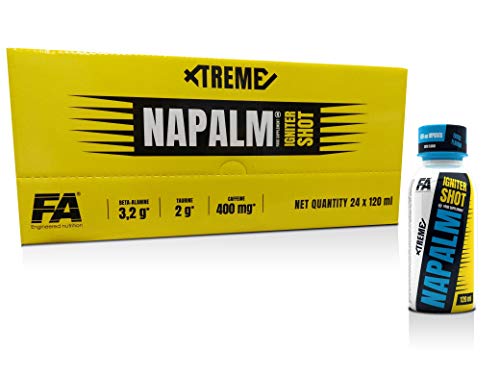 FA Xtreme Napalm IGNITER Shot - 24 x 120 ml Box - Geschmack: Exotic von Fitness Authority