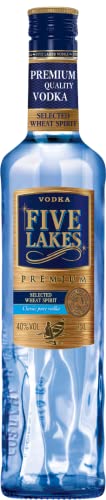 "Five Lakes Premium" Siberian Vodka 40% vol, 1 KATRON, 6 Flaschen je 0,5L von Five Lakes