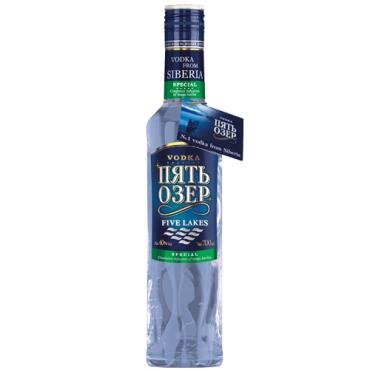 "Five Lakes special" Vodka 40% vol, 1 KARTON, 6 Flaschen je 0,7L "Five Lakes special" Vodka 40% vol, 1 KARTON, 6 Flaschen je 0,7L von Five Lakes