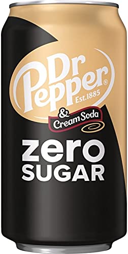 Dr. Pepper USA Zero Sugar Cream Soda (12 x 0,355 Liter Dosen) inkl. gratis Fivestar kugelschreiber von Fivestar