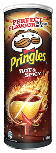 Pringles Hot & Spicy (19 x 165 gr.) inkl. gratis Fivestar kugelschreiber von Fivestar
