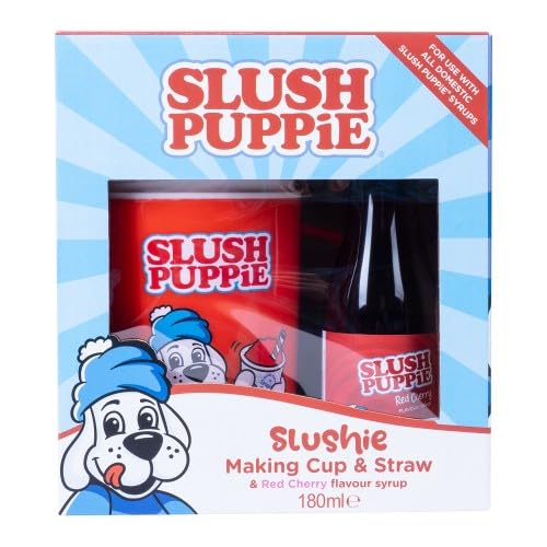 Slush Puppie Making Cup & Red Cherry Sirup Set - Erstellen Sie erfrischende Slushies zu Hause Slush Puppie Making Cup & Red Cherry Sirup Set - Erstellen Sie erfrischende Slushies zu Hause von Fizz Creations