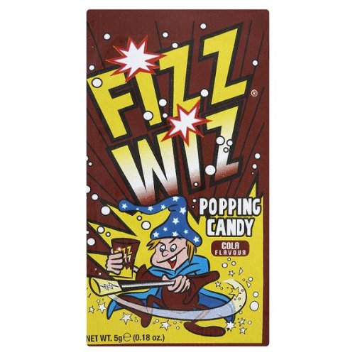 Fizz Wiz Popping Candy Cola Geschmack 5g (50 x 5g) von Fizz Wiz