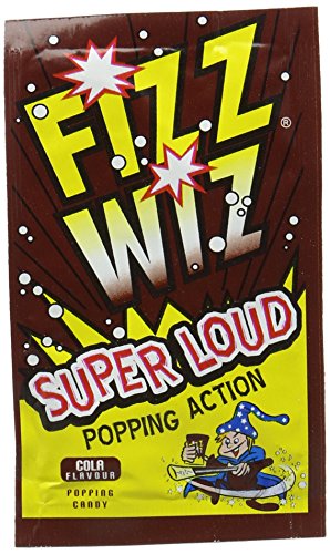 Fizz Wiz Popping Süßigkeiten Cola Geschmack 5g - Packung mit 50 von Fizz Wiz