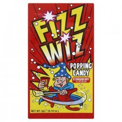 Fizz Wizz superloud Popping Süßigkeit Erdbeere Packung mit 50 Stück von Fizz Wiz