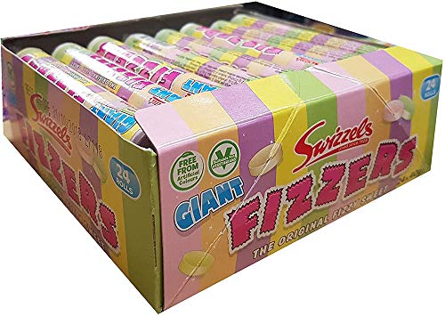 Giant fruit fizzers 24 pack von Swizzels