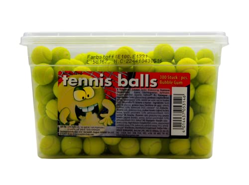Fizzy Fruits Tennis Balls 300er Kaugummi von Fizzy