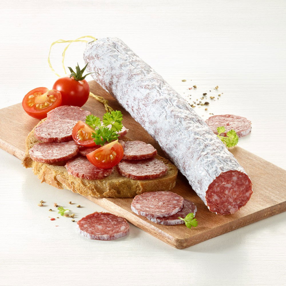 Salami mit Entenfleisch, im Stück Salami mit Entenfleisch, im Stück von Fläminger Entenspezialitäten