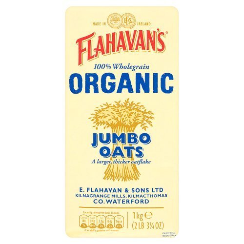 Flahavans | Jumbo-Haferflocken - Bio | 12 x 1kg von Flahavan's