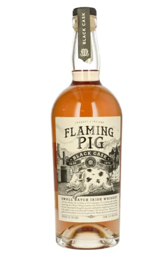 Flaming Pig Black Cask Irish Whiskey (1 x 0.7 l) von Flaming Pig