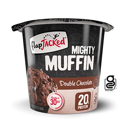 FlapJacked Mighty Muffin, Double Chocolate, 12 Count by FlapJacked von FlapJacked