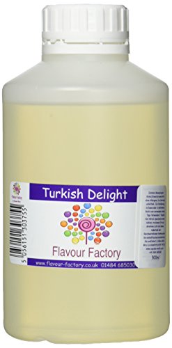 Flavour Factory Intensiver Aromen Turkish Delight, 1er Pack (1 x 500 ml) von Flavour Factory