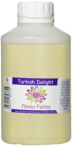 Flavour Factory Intensiver Aromen Turkish Delight, 1er Pack (1 x 500 ml) von Flavour Factory