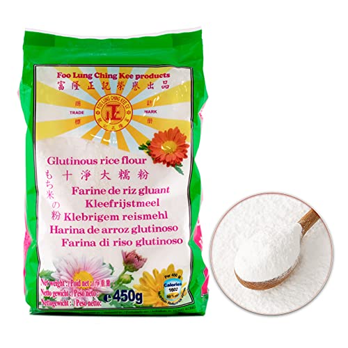Foo Lung Ching Kee Glutinous Reismehl, 450 g von Flck
