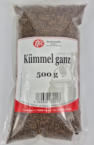 Kümmel ganz in bester Qualität von Efri (500g) von Fleischer- & Restaurantbedarf Kühren