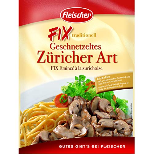FIX Geschnetzeltes Züricher Art 15 x 50g - Fleischer FIX Geschnetzeltes Züricher Art 15 x 50g - Fleischer von Fleischer