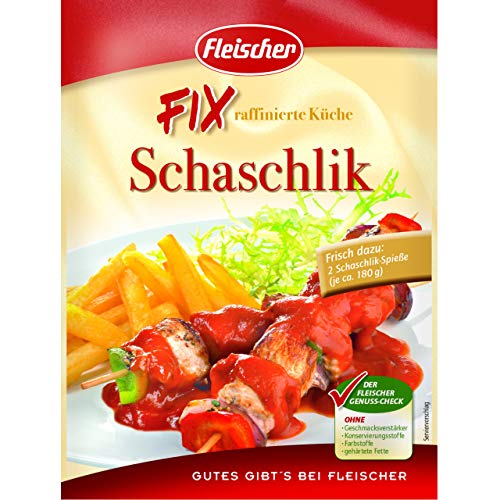 Fleischer FIX Schaschlik 15 Beutel á 40g von Fleischer