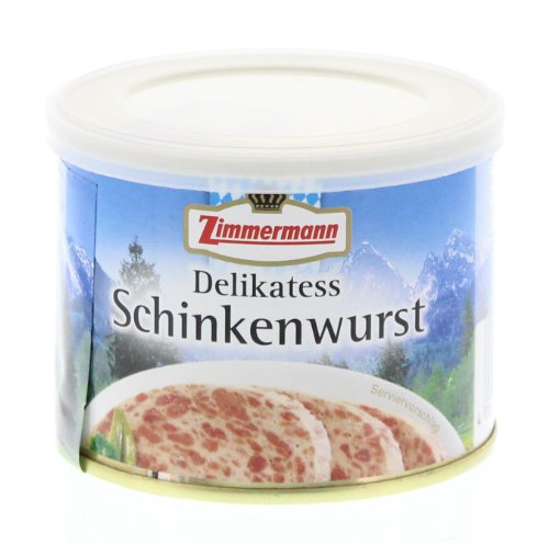 Delikatess Schinkenwurst (200 g) von Fleischwerke Zimmermann