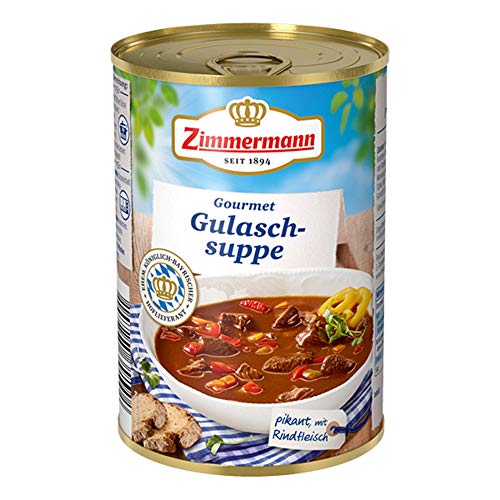 Gulasch - Suppe, pikant (400 ml) von Fleischwerke Zimmermann