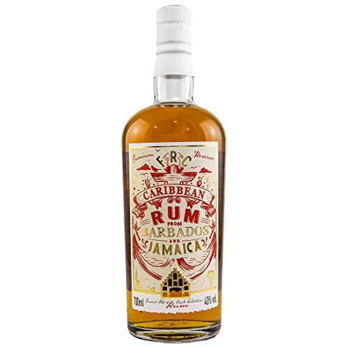 FRC Caribbean Rum I Rum aus Barbados und Jamaica I Exotische Fruchtaromen I 40% Vol. I 700 ml von Flensburg Rum Company