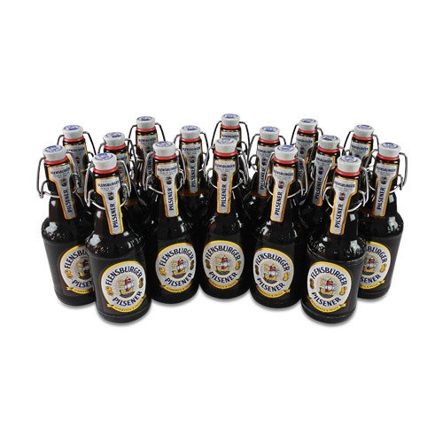 Flensburger Pilsener (16 Flaschen à 0,33 l / 4,8% vol.) von Flensburger Brauerei