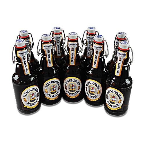 Flensburger Pilsener (9 Flaschen à 0,33 l / 4,8% vol.) von Flensburger Brauerei