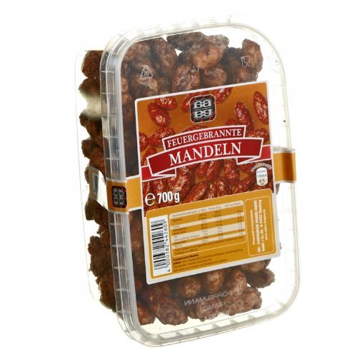 Agilus Dragees Feuergebrannte Mandeln 700g Agilus Dragees Feuergebrannte Mandeln 700g von Flensburger Dragee