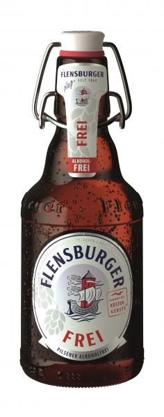 Flensburger Frei Pilsener alkoholfrei (Mehrweg) von Flensburger