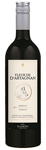 6x 0,75l - Fleur de d'Artagnan - Merlot & Tannat - Côtes de Gascogne I.G.P. - Frankreich - Rotwein trocken von Fleur de d'Artagnan