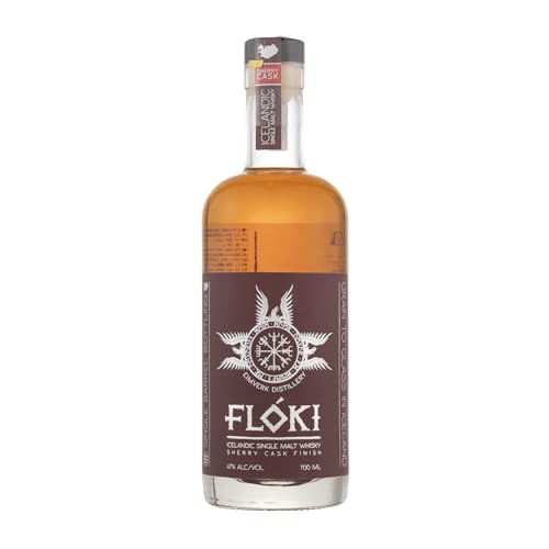 Flóki Icelandic 3 Years Old Single Malt Whisky SHERRY CASK FINISH 47% Vol. 0,7l von Flóki