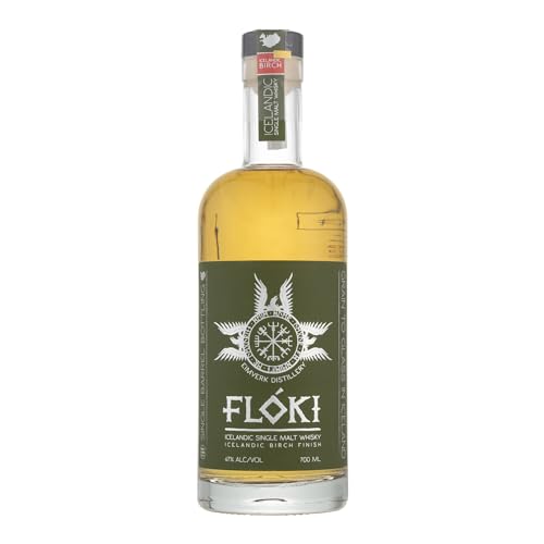 Flóki Icelandic BIRCH FINISH Single Malt Whisky 47% Vol. 0,7l in Geschenkbox von Flóki