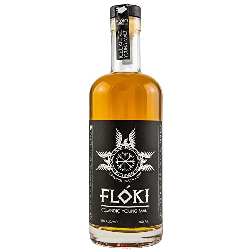 Flòki Icelandic Young Malt Sheep Dung Smoked Reserve Whisky (1 x 0.5 l) von Flòki