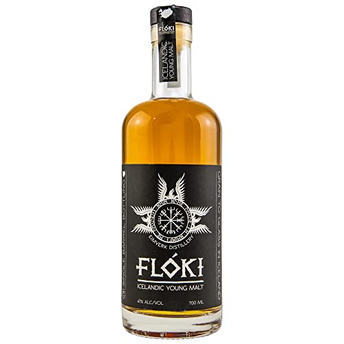 Flòki Icelandic Young Malt Sheep Dung Smoked Reserve Whisky (1 x 0.5 l) von Flóki