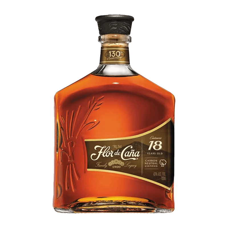 Flor de Caña : 18 Year Old 130th anniversary von Flor de Caña