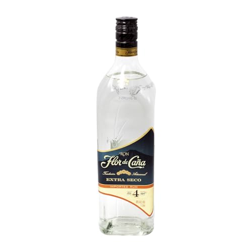 Flor de Cana Extra Dry/Seco 4 Years Old Rum (1 x 1 l) von Flor de Cana