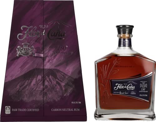 FLOR DE CAÑA 130th Anniversary Edition Rum, Limited Edition, 45%, 0,7L von Flor de Caña