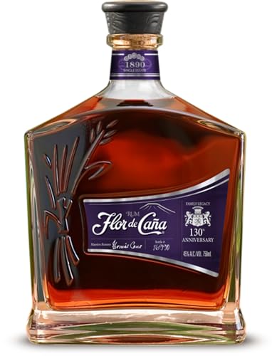 FLOR DE CAÑA 130th Anniversary Edition Rum, Limited Edition, 45%, 0,7L von Flor de Caña