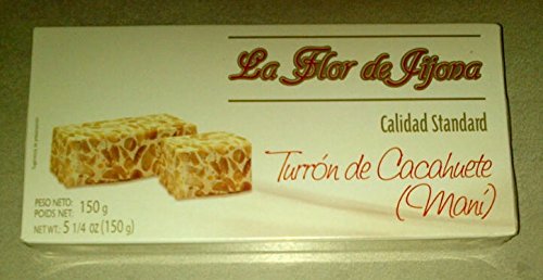 Turron de Erdnüsse Flor de Jijona, 150 g, 2 Stück. von Flor de Jijona