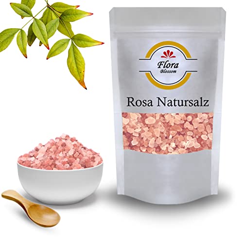 100g Rosa Natursalz von Flora Blossom | Himalaya Salz aus Pakistan Grob 3,0 - 5,0 mm Kristallsalz Salt Pink Universal Gewürz zum Kochen | Natürlich Ohne Zusätze von Flora Blossom