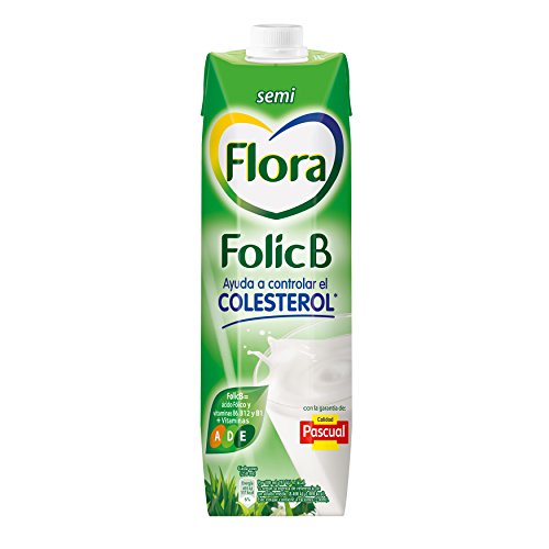 Leche Semidesnatada Original Flora Folic B Brick 1L von Flora