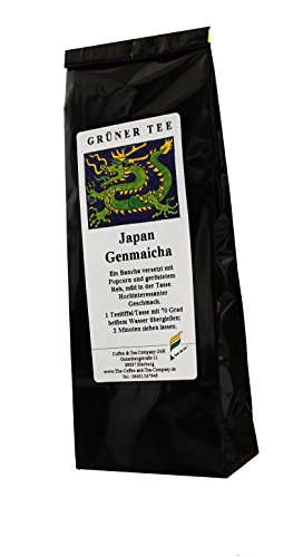 Grüntee Japan Genmaicha 500 g Grüntee in der Tüte lose von FloraPharm