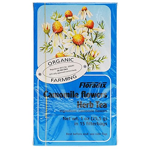 KAMILLENBLÜTEN Tee Bio Matricariae flos Salus 15 St von Floradix