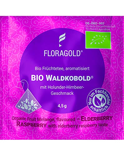 Bio Früchtetee Waldkobold® 100er Pyramidenbeutel von Floragold von Floragold