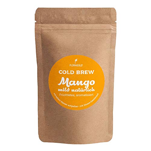 Cold Brew Früchtetee "Mango" Kaltaufguß - 100g (mild & natürlich) von Floragold